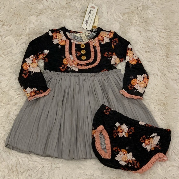 NEW Matilda Jane Baby SWEET AS PIE Dress Diaper Cover 18-24M Joanna Gaines 18M